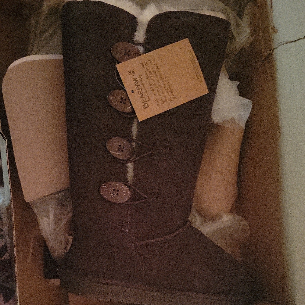 New BearPaw Brown Tall Boots